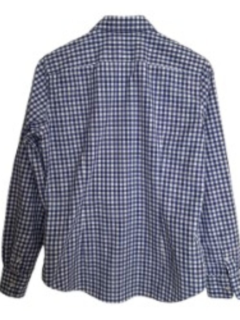 Ralph Lauren Sport Blue & White Gingham Button Front Shirt 14 - Picture 4 of 5